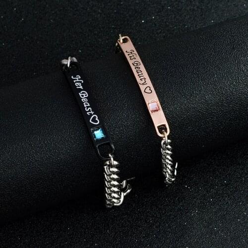XEDZ Engraved Bracelets