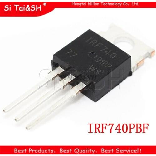 10pcs IRF740PBF TO220 IRF740 TO-220 IRF740P new and original