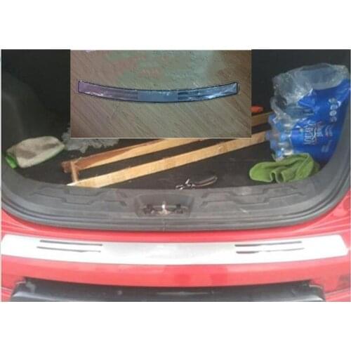 2010-2012 for KIA SOUL High quality stainless steel Rear bumper Protector Sill, car styling