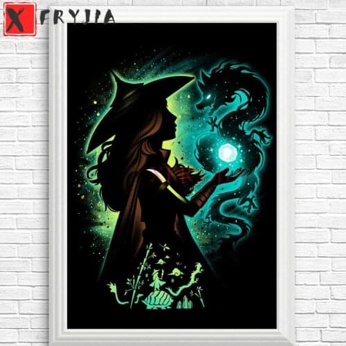 5D Round Diamond Painting cartoon Full Drill Square DIY Diamond Embroidery "Last Dragon Warrior" Cross Stitch Mosaic Decor