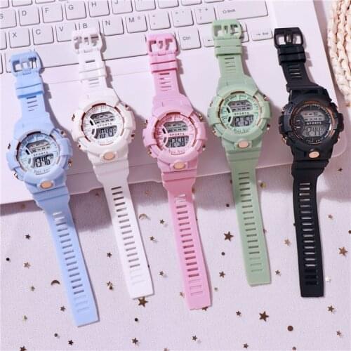 Children Watch Sport Kids Watches Silicone Strap Waterproof LED Digital Watch For Kid Children Student Girl Boy Wristwatch Clock
