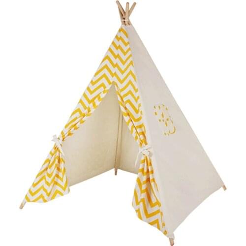 Childrens indoor toys play house canvas tent teepee tent