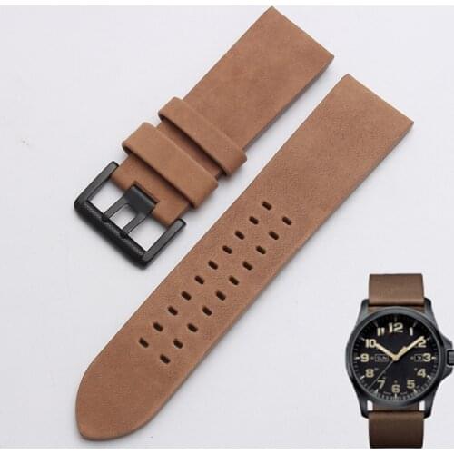 For luminox1879/1881/1921/1925/1927 military watch watch strap 26mm crazy horse leather strapSports watch belt