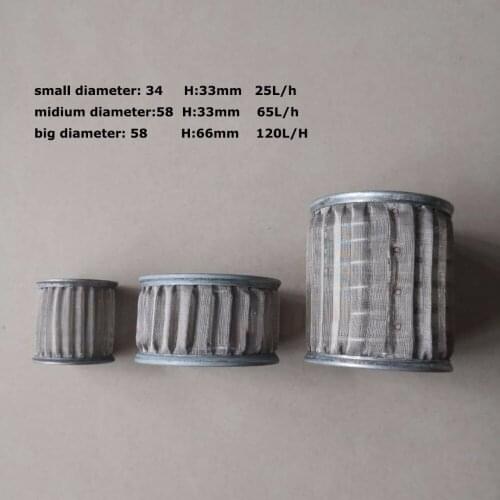 25L filter element oil burner filter screen filter sieve for oil burner