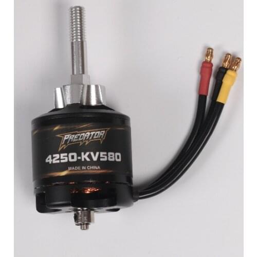 FMS 4250 KV580 Motor Brushless for 1400mm T28 Trojan V3 / Zero Fighter RC Airplane Model Plane Spare Parts Accessories Predator