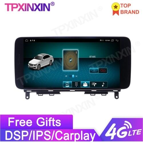 For MERCEDES BENZ C W204 C2007-2011 Android 10.0 128GB+6G Headunit Car GPS Navigation Auto Stereo Radio Tape Recorder Head Unit