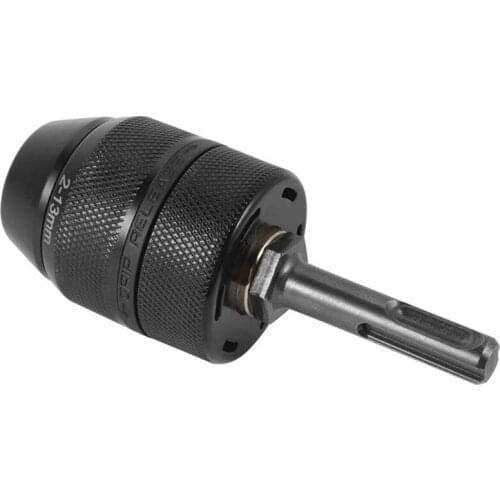 Hot XD-Keyless Drill Chuck Adapter, 2-1m 1/2-20UNF Mount Heavy Duty Professional Converter Tool with SDS Plus Shank Adaptor
