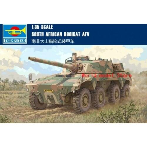 Trumpeter 1/35 09516 South AFRICAN Rooikat afv model kit