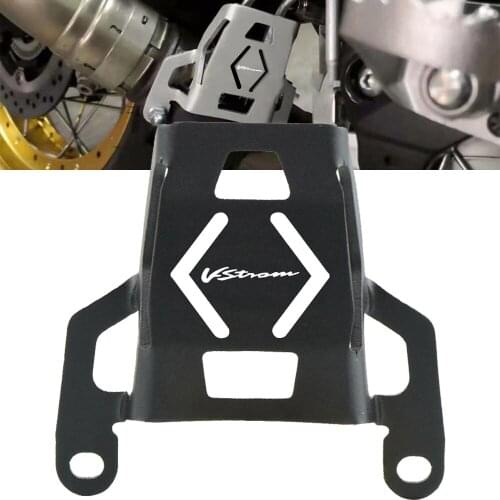 Motorcycle Accessorie CNC Aliminum Exhaust valve Guard For Suzuki V-Strom1000 2015 2016 2017 2018 2019 V-Strom 1000 XT 2014-2020