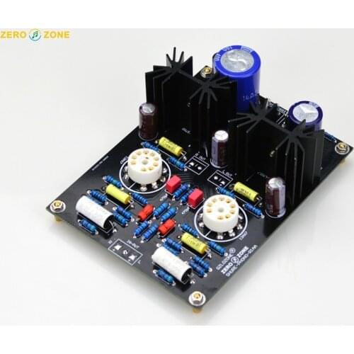 ZERO-ZONE USA Shure M65 Circuit 12AX7 Tube MM Phono Amplifier kit /board /PCB