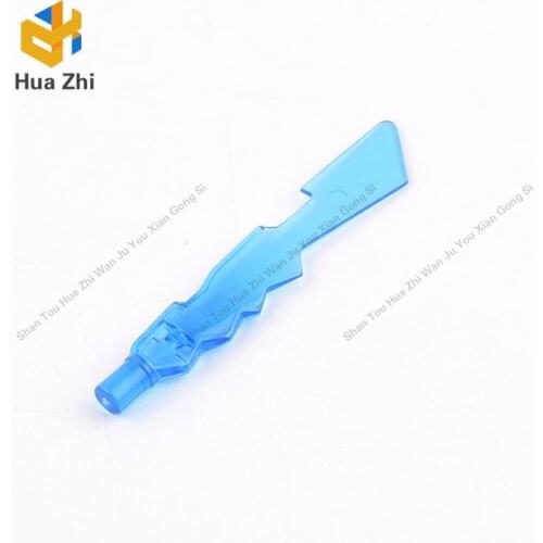 Building Blocks Parts 11439 10PCS Weapon Sword with Jagged Edges [Plain] LEGOING MOCS Education