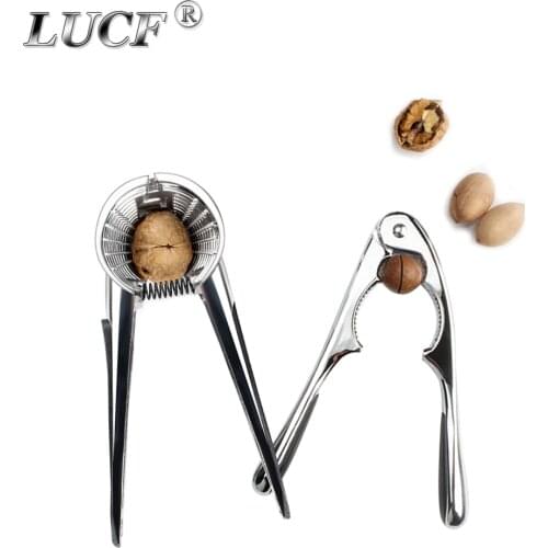 Popular Effective Alloy Nutcrackers Clamp Walnut/hazelnut/chestnut/almond Nut Pliers Useful Kitchen Shellers For Home Restaurant
