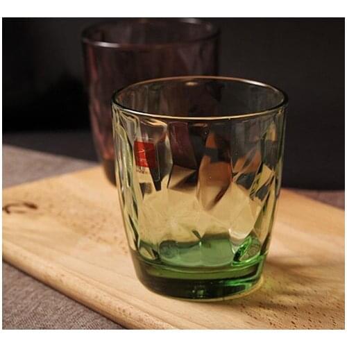 Diamond Glass Made In Italy Wine Glasses Juice Drinking Glass Wiskey Tea Cup Whiskey Glassware Goblet High Quality Drinkware