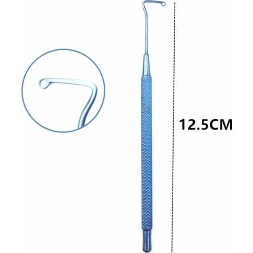 Titanium Retina Detachment Hook Veterinary ophthalmic eye Veterinary Surgical Instruments