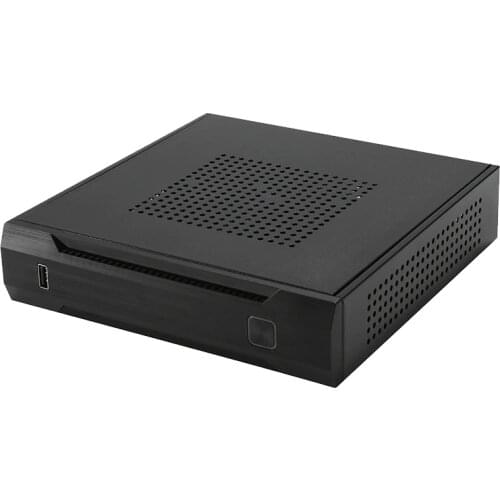 Thin Itx Mini Case HTPC Home Theater Horizontal Itx Enclosure SECC PC Computer Cabinet Mini-Atx Gaming Desktop Chassis