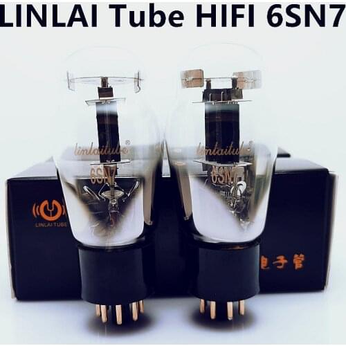 LINLAI 6SN7 Vacuum Tube Replace 6H8C/6N8P/CV181/5692 Factory Test and match
