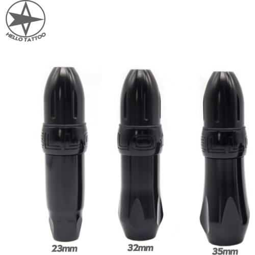 HELLO Original Tattoo Pen Rotary Machine Gun Mabuchi Motor Strong Quiet Tattoo Supply Permanent Makeup Pen Spare Grip S M L