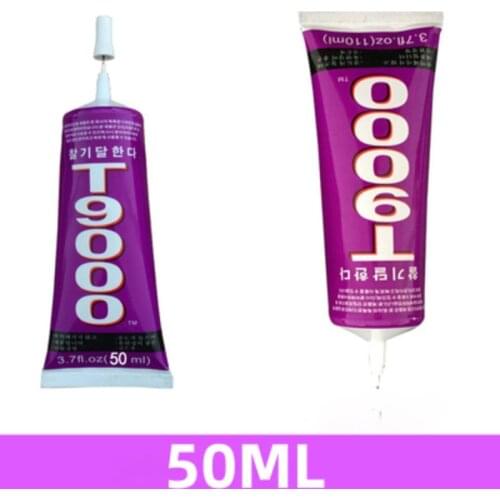 1 Pcs Glue 50ml T-9000 Multi Purpose Glue Adhesive Epoxy Resin Repair Cell Phone LCD Touch Screen Super Glue T 9000