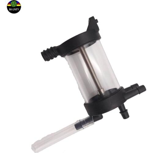 3pc/lot Gongzheng froth breaker ink buffer ink filter bottle surge flask buffer plastic tank small for gongzheng printer