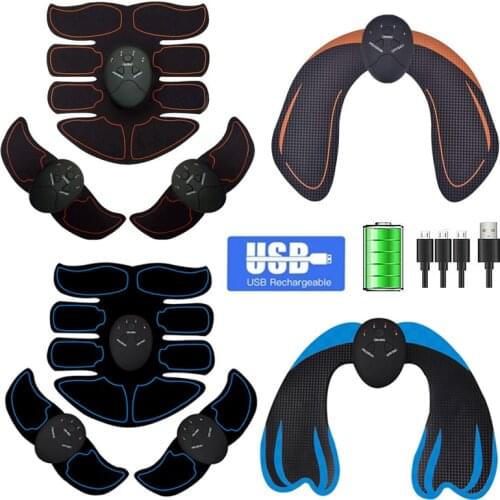 ABS Stimulator Abdominal Toning Belt Body Muscle Trainer Abdomen Arm Leg Training and Sculpting Device at Home Fitness Equipment