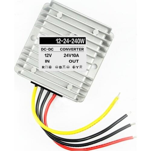 12V to 24V 10A 240W Car Power supply Booster Amplifier Board DC-DC Voltage Step-up Module transformer converter adapter for car