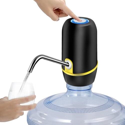 Wireless USB RechargeableWaterPress with Battery, Mineral Water Bucket , Electric Smart Water Pump Automatic Water Dispenser