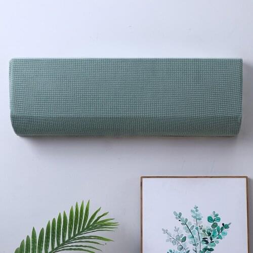Warm Love Full Package Hanging Elastic Force Air Conditioner Cover 1.5p Hang Up Dustproof Cover Bedroom Plain Fabric Gree Air