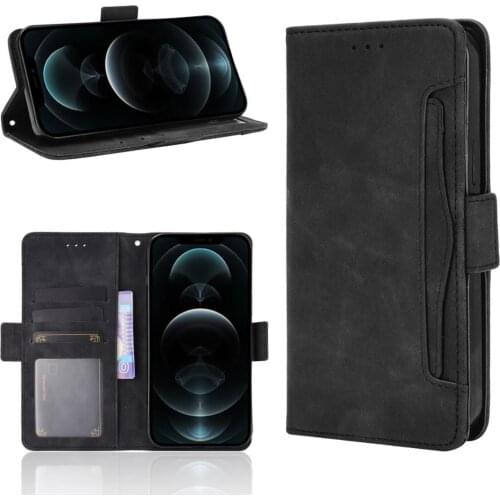 For iPhone 12 Pro 12 Mini Case Premium Leather Wallet Leather Flip Multi-card slot Cover For iPhone 12 Pro Max Case