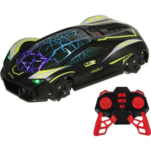 ESGOT RC Car Remote Control Kids Racing Lateral Move Led Headlight 9 Channels 1:24 40 Meters Distance Competition Toy