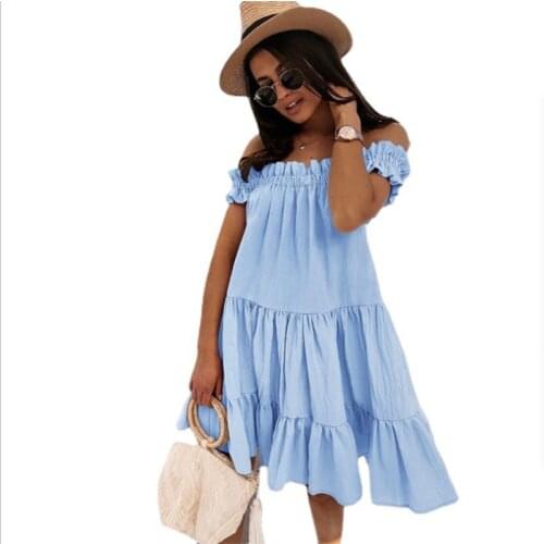 Свободные летние платья HKML China At AliExpress