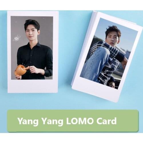 Love O2O Xiao Nai You Are My Glory Yu Tu Actor Yang Yang Polaroid Lomo Card Photo Album Printed Photo Postcard Yangyang Around