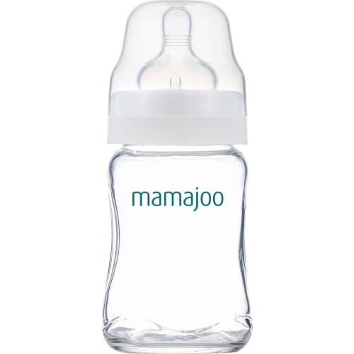 Mamajoo 180ml Organic Glass Baby Bottle