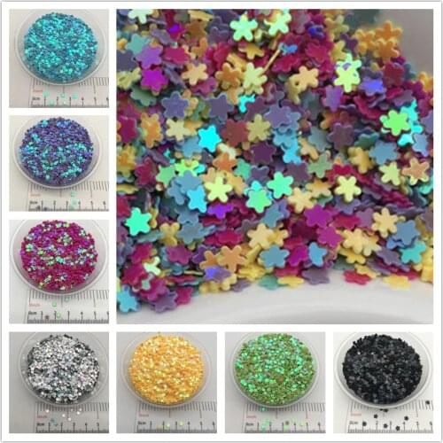 3mm Plum Shape PVC Loose Sequins Glitter Paillettes for Nail Art Manicure, Wedding Confetti,Accessories for Ornament/Crafts
