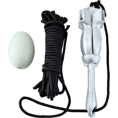 1 Set 4 Boat Folding Anchor Marine Rope Float Ball Kit For Kayak Canoe Yacht forSailboat Fishing Boat Accessories Marine