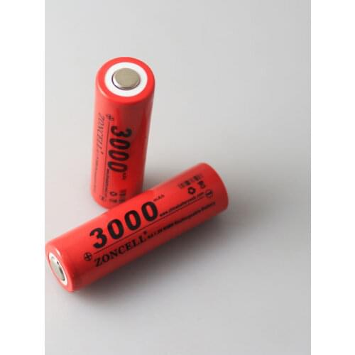 In the core 3000mAh 1.2V Ni MH rechargeable battery No.5 AA flat digital toys do combination Rechargeable Li-ion Cell