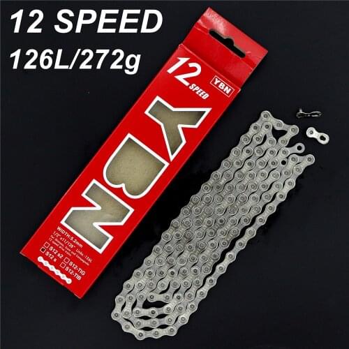 YBN S12 Spedd Chain Bicycle Chain 12s MTB Road Bike Chain For Shimano Sram Campagnolo Systen 12 Speed Bicycle Chains