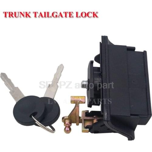 Tail Gate Lock Trunk Lock with 2 Keys For Volkswagen Golf 3 1991-1998 Polo Classic 1H6827571E 1H6827571EB41 1187700800