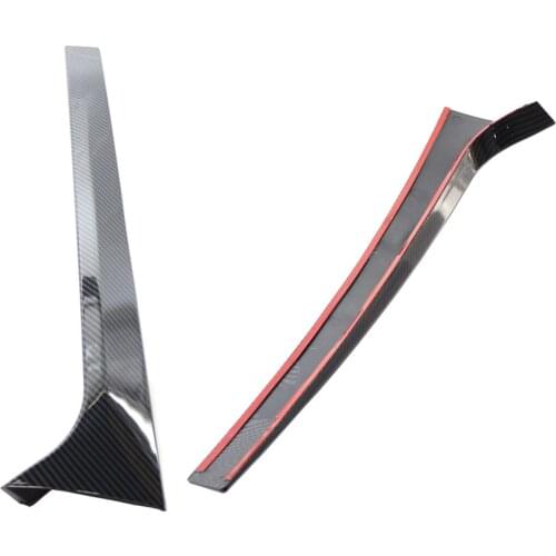 Rear Window Side Spoiler Canard Splitter Trim Replacement for Skoda Octavia Estate 2014-2019 Car Accessories