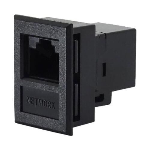 1PC car radio microphone adapter socket hand microphone switch hole socket 6 core 8 core universal model