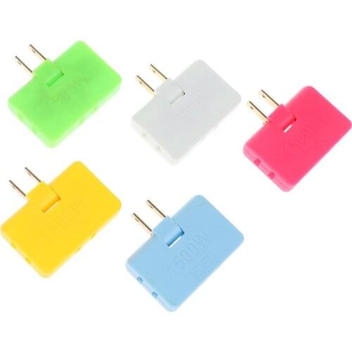 3 Colors Multi plug Mini Slim Wireless Outlet Adapter Rotatable Socket Converter 180 Degree Extension Plug