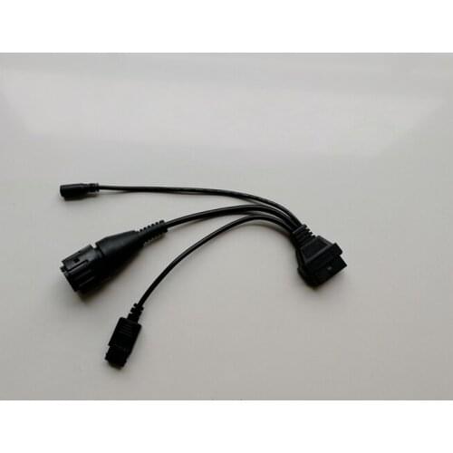 3in1 10 pin Cable for B MW Motorcycle Fault Diagnosis and Programming Special for Icom A2 D Serials Connecting
