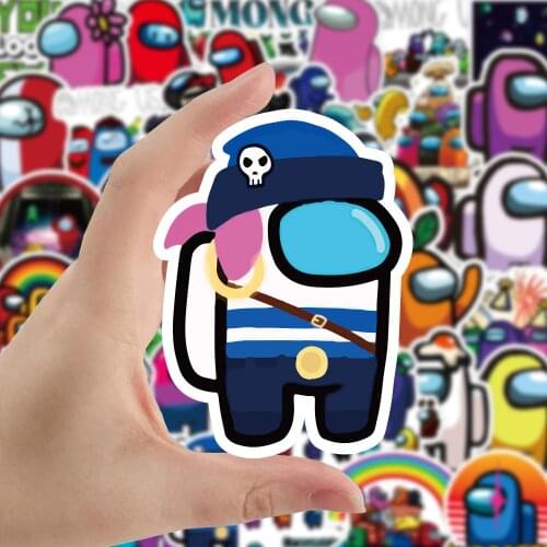 50pcs/pack Hot sale Game Graffiti Stickers For Notebook Motorcycle Skateboard Computer Mobile Phone Decal Cartoon Toy