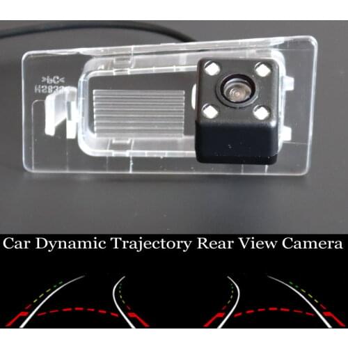 Car Intelligent Parking Tracks Camera FOR Hyundai Solaris Sedan HCR 2017 2018 2019 2020 CCD Back up Reverse Rear View Camera