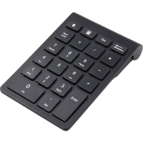 Bluetooth Number Pad, Wireless Bluetooth 22 Keys Multi-Function Numeric Keypad Extensions for Laptop/Desktop/PCs/Notebook