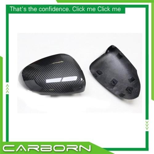 For-Merdedes-Benz A Class W177 CLA Class W118 2019-ON Add on/Replacement Dry/ABS+Carbon Fiber Car Side Rearview Mirror Cover