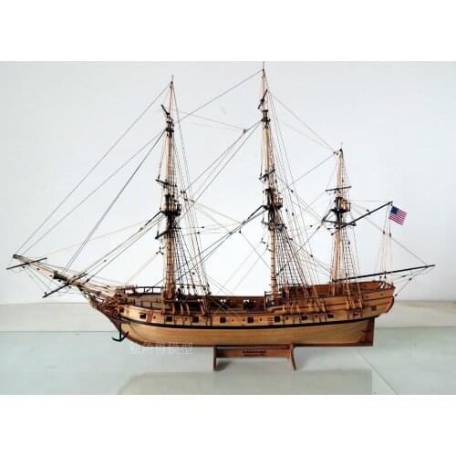 Wooden Ship Model kit Scale 1/50 U.S Rattlesnake 1782 ship wooden model