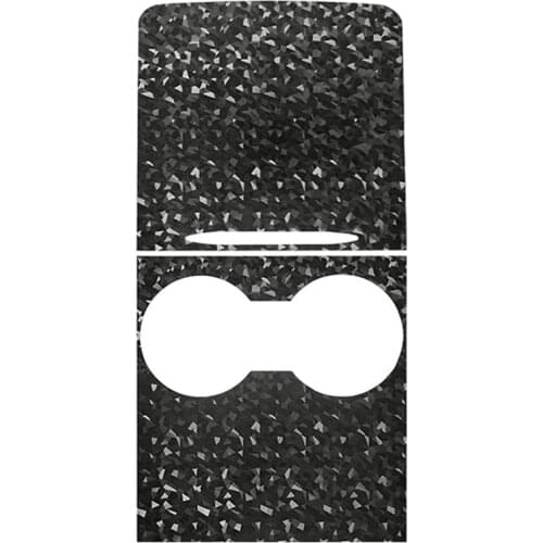 For Tesla Model 3 2021 Car Center Console Sticker Central Control Forged pattern Protector Inter Decoration Auto Accessories