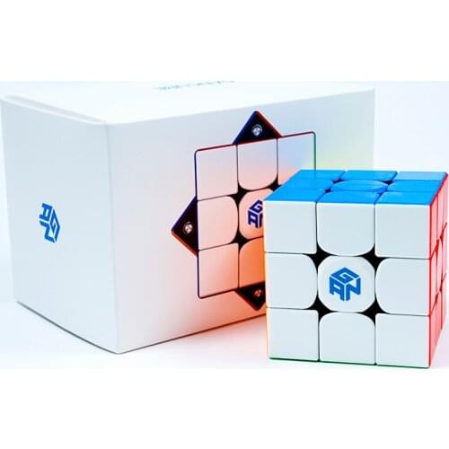 Gan 354 M Magnetic puzzle magic 3x3 speed cube stickerless professional Gan354 magnets speed cubo magico 354M toys for children