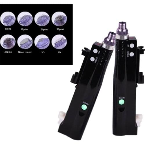 Nano Mesotherapy Mesogun Injector Hydra Injector Aqua Derma Electric Pen Rechargable MTS Function
