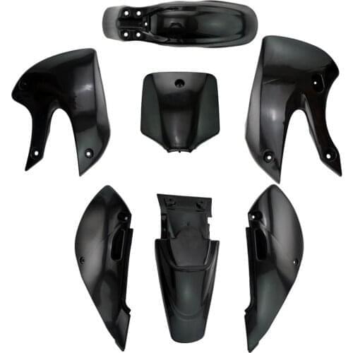 Body Mud Guards Plastic Fender Kit For Kawasaki KLX110 Style Dirt Pit Bike KX65